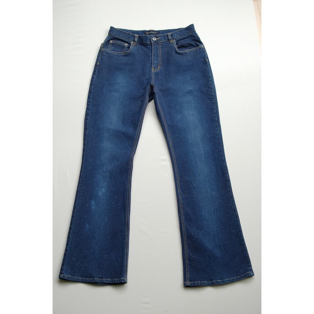 Authentic VINTAGE Y2K Buffalo David Bitton Glitter Flared Jeans